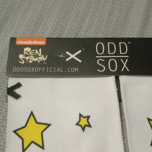 🆕 Ren and Stimpy Nickelodeon 90s Retro Cartoon Socks Mens Womens - Picture 5 of 5